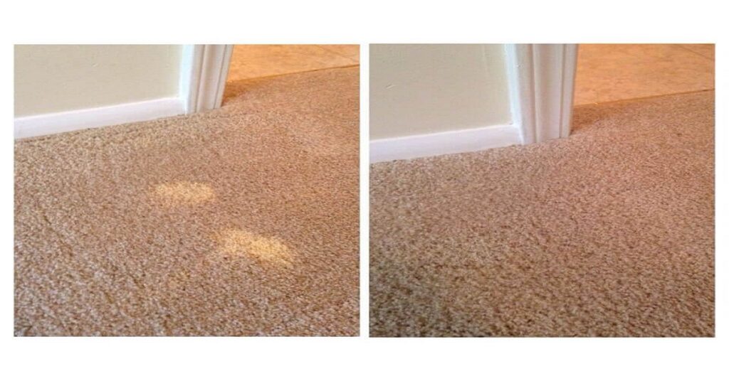 How to remove bleach stains from carpet