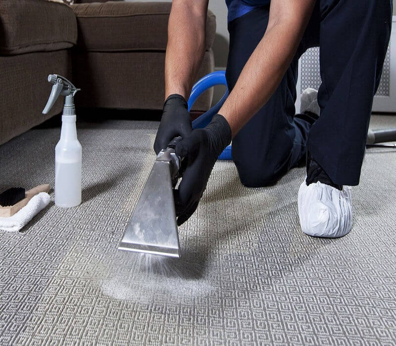 Rust stains on carpet