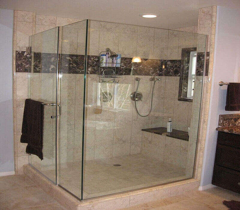 Clean Glass Shower Doors with Hard Water Stains