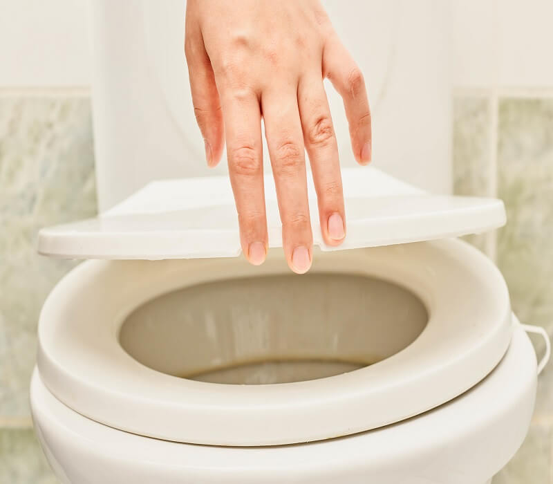 How to Remove Harpic Stains from Toilet Seat