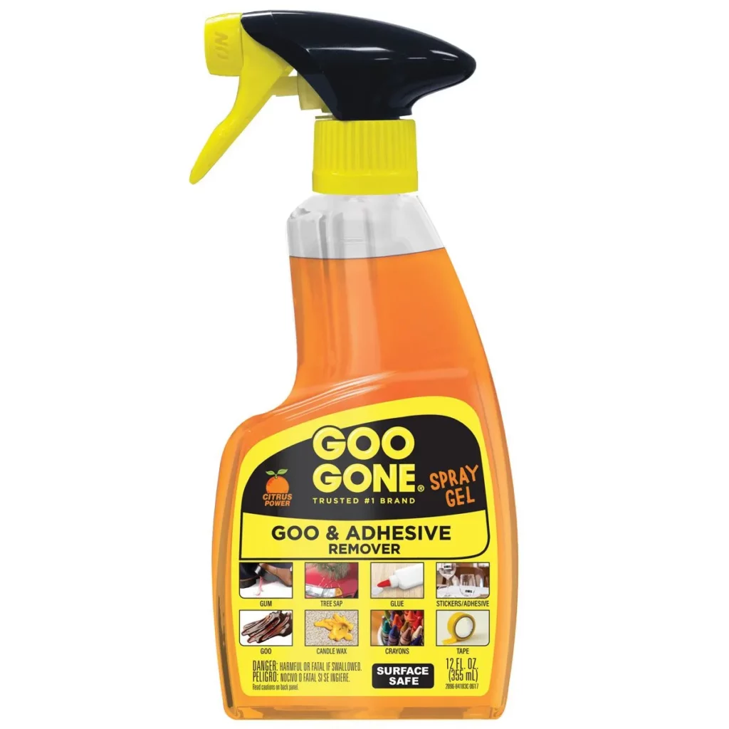 How to Remove Goo Gone Residue