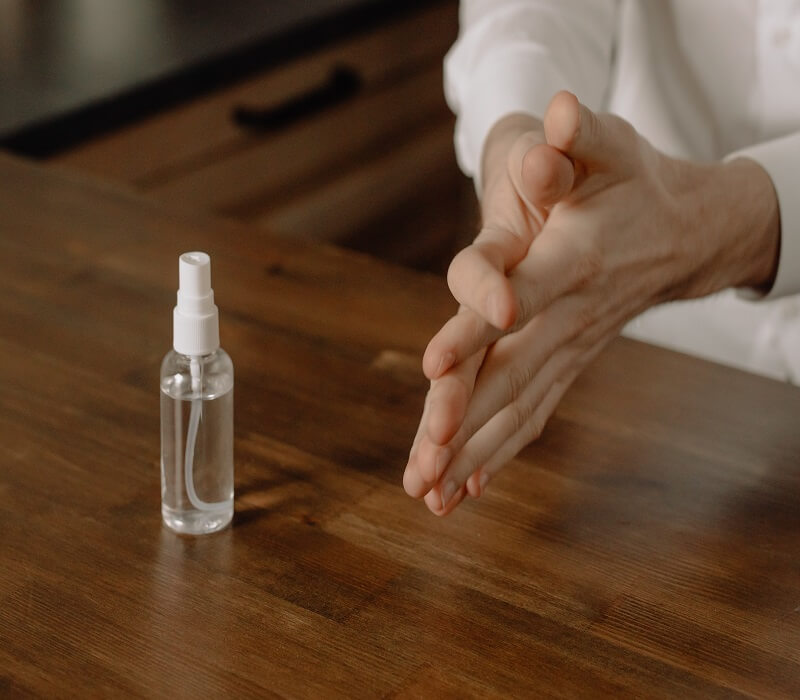 How to Get Hand Sanitizer Out of Wood